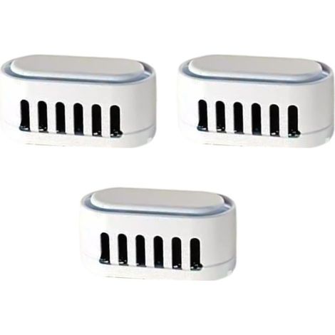 3X Désodorisants pour Litière, éliminateur d'Odeurspour Litière Chat, Intelligent pour Litière éliminer Les Odeurs d'animaux Domestiques, Parfum Frais, Installation Facile