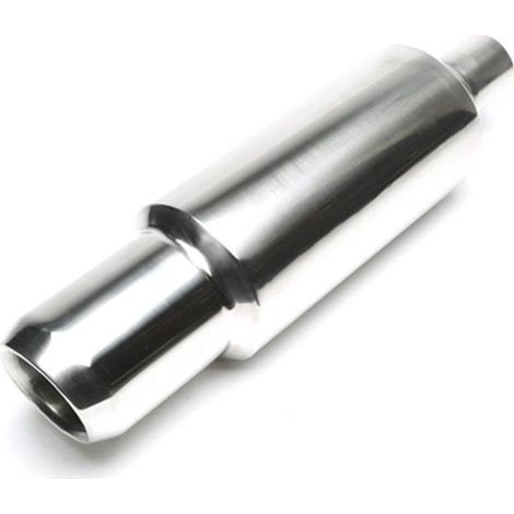 Silencieux arrière sport universel inox TA Technix 95mm rond / biseaute-27480582