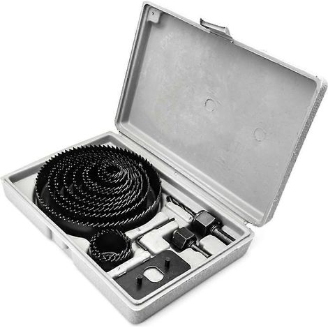 Kit de 16 scies cloches, lames de 19 à 127 mm (3/4 à 5 pouces), pour bois, plastique, PVC et plaques de plâtre. (1/5)