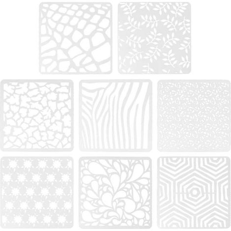 1 jeu de pochoirs pour loisirs créatifs (1/3)