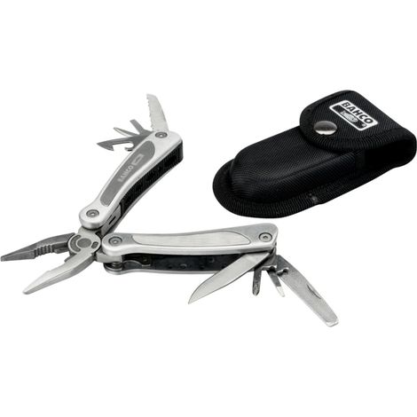 Bahco Multifunktionswerkzeug 12 in 1, Aluminium, 165 mm (1/4)