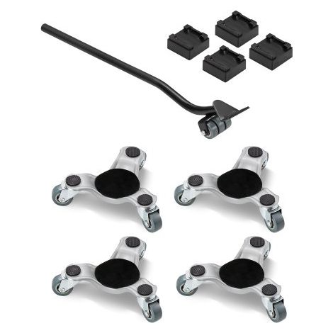 Chariot de Déménagement 4PCS Déplace Meubles Lourds Capacité de (1/5)