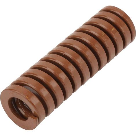 1 pièces moule ressort longue spirale estampage charge légère compression matrice ressort brun pour estampage matrices métalliques (25mm)(TB25100mm) (1/5)