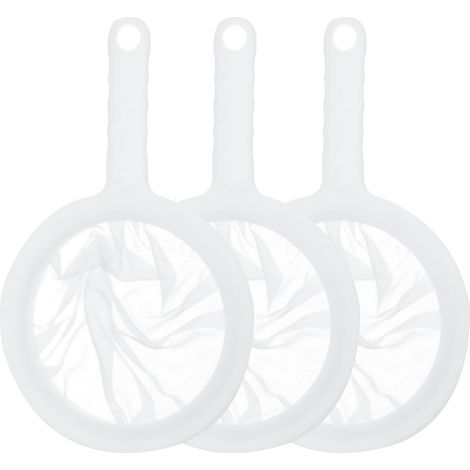 3pcs Filtre,100/200/400 Mailles,Nylon,Cuisine,Filtration,Huile,Café,Vin,Jus,Lait (1/5)
