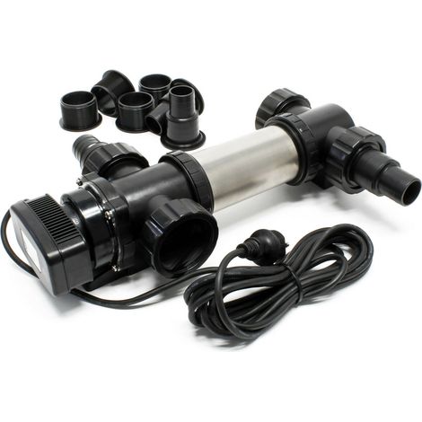 Stérilisateur clarificateur inox bassins lampe 24 watts UVC (1/5)