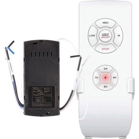 AMXCNOY Deckenventilator-Fernbedienungsset, intelligente Universalfernbedienung für Deckenventilator und Leuchte für Hunter's Harbor Breeze (1/4)