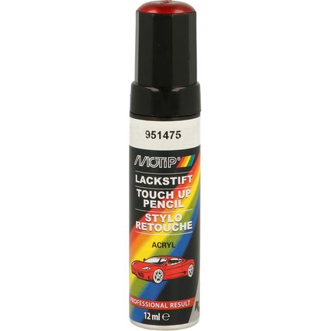 PINCEAU RETOUCHE KOMPAKT 951475 ROUGE METALLISE 12 ML MOTIP