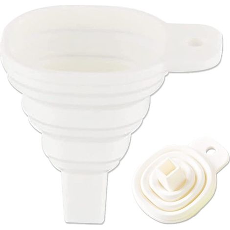 Entonnoir de remplissage de bouteille, entonnoir de cuisine, entonnoir pliable, entonnoir de transfert (1/5)