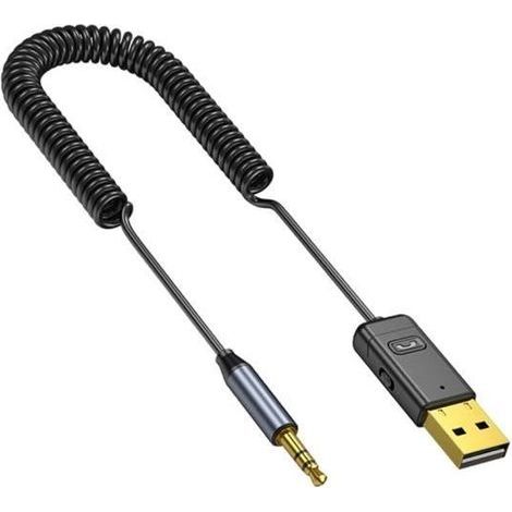 Bluetooth-Empfängeradapter (3,5 mm) – Bluetooth 5.0 – Kabellose Verbindung – Geräuschunterdrückung (1/4)