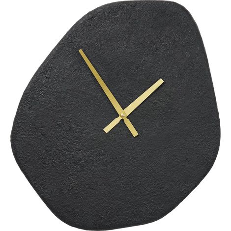 Ragna horloge murale noire. (1/3)
