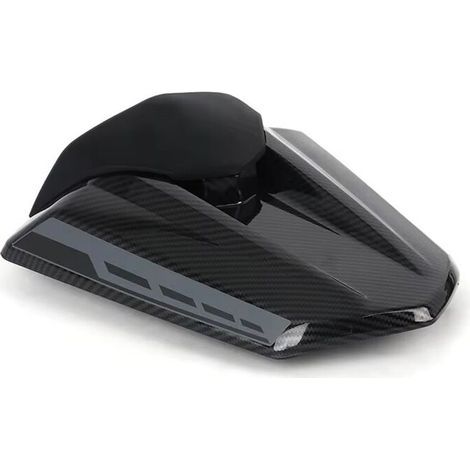 Accessoires moto : Selle arrière Frost/Spoiler arrière pour CB 750 Hornet 2023/2024, noir et gris (1/2)