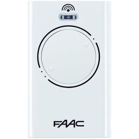 Télécommande FAAC XT2 868 MHz blanche (1/5)