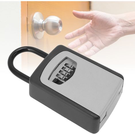 Schlüsselsafe mit Zahlenschloss, Wandschlüsselbox, Schlüsselkoffer (1/5)
