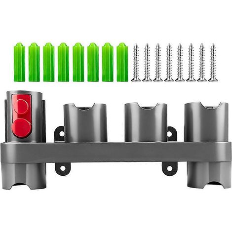 Support mural de rangement pour aspirateurs V7, V8, V10, V11, V12 et V15 : supports pour brosses et buses. (1/5)
