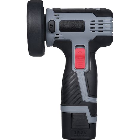 Meuleuse d'angle sans fil 28000 tr/min, outil de meulage électrique mini, avec batterie 16,8 V 21500 mAh, lames de coupe, écran LED numérique, pour couper et polir brique bois (1/5)