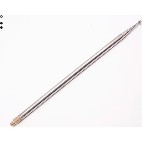 Antenne télescopique radio M10, filetage extérieur à 10 sections, longueur pliée de 30 cm, longueur pliée de 250 cm, longueur pliée de 2,5 m. (1/5)