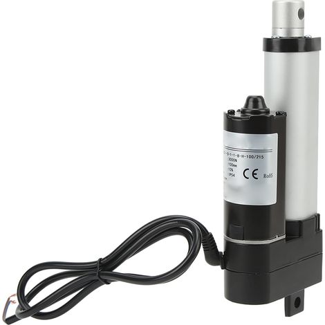Actionneur linéaire électrique en alliage d'aluminium et ABS, pour lit et canapé, 3000 N, 100 mm, 12 V (1/5)