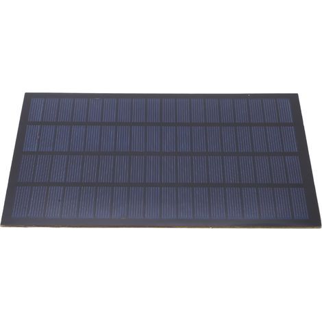 Tragbares 2,5-W-18-V-Polysilizium-Solarpanel zum Laden von Geräten mit geringem Stromverbrauch, Abmessungen 194 x 120 mm (1/5)