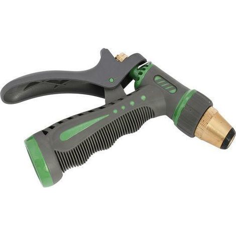 Schlösser Armaturen GARTEN-SPRITZPISTOLE, M.DICHTG. IG3/4", LEICHTMET, KUNSTSTOFFBESCH (1/2)