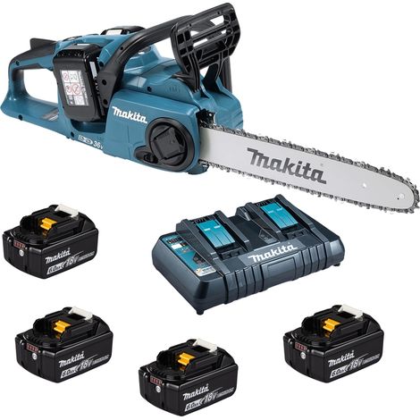 Makita Akku-Kettensäge 2x18 V DUC353PG4 (1/5)