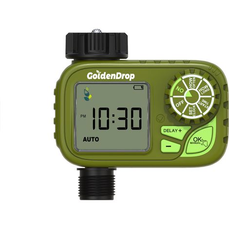 Minuteur d'Arrosage Automatique pour Jardin, Système d'Irrigation Goutte-à-Goutte Intelligent pour Pots de Fleurs et Extérieur-lsw