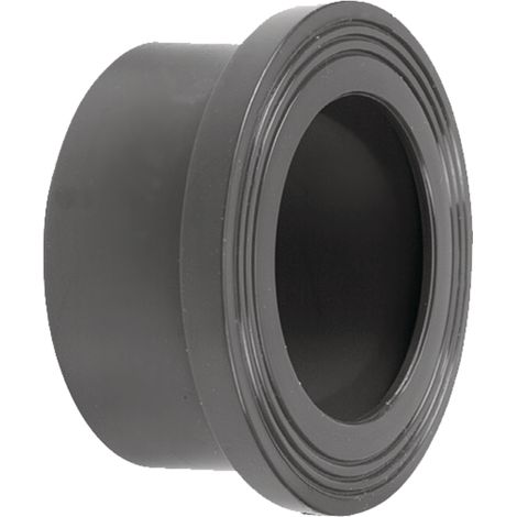 Tubo di irrigazione a goccia con manicotto flangiato in PVC-U DN 150, diametro interno 160 mm, dimensioni 212x86x5 mm. (1/2)