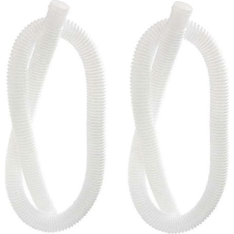 Lot de 2 tuyaux de rechange pour pompes de piscine Intex modèles 607 et 637 (diamètre 1,25 pouce, 25-26 pouces). (1/4)