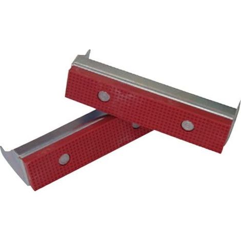 Eclipse EFG6 Paire de poignees en fibre 15,2 cm pour etau MECH de 15,2 cm, rouge (1/2)