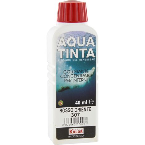 AQUATINTA P/INTERNI 40 ML ROSSO ORIENTE 307 Q.TA 10