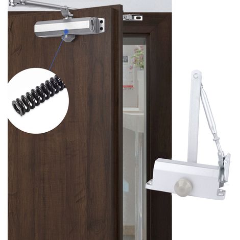 Automatischer Türschließer, einfacher und leiser Türöffner, geeignet für gewerbliche und private Nutzung, geeignet für Türen mit einem Gewicht von [Gewichtsbereich fehlt]. (1/5)