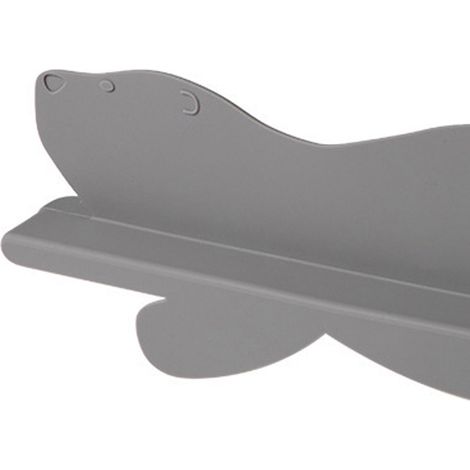 Protection anti-éclaboussures pour évier de cuisine en silicone avec ventouse pour la vaisselle, couleur Ours gris (1/5)