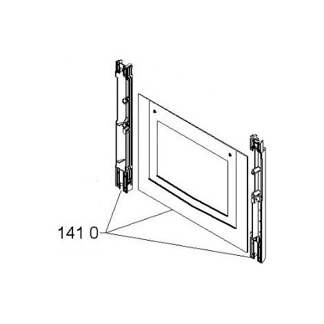 VITRE EXTERIEURE PORTE DE FOUR REP1410 pour FOUR WHIRLPOOL -...