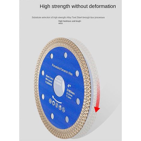 Lames de scie pour carrelage et pierre, durables, 105 x 22,23 mm (1/5)