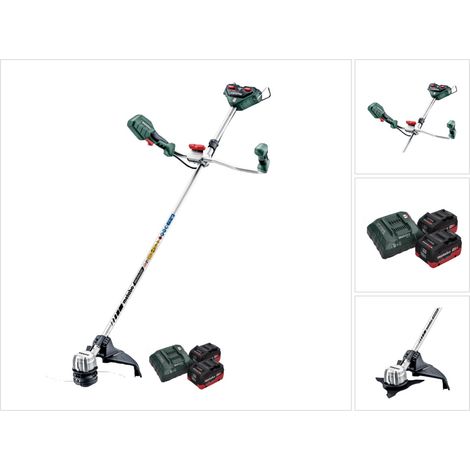 Metabo FSB 36-18 LTX BL 40 Akku Freischneider 36 V ( 2x 18 V ) Zweihandgriff Brushless + 2x Akku 10,0 Ah + Ladegerät (1/5)