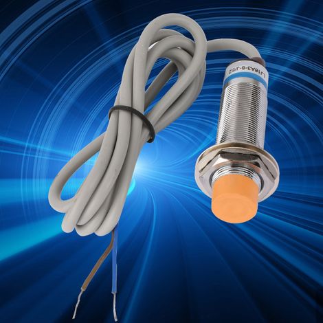 Vernickelter Messing-Näherungssensor LJ18A3-8-J/EZ NO AC, induktive Näherungserkennung, 8 mm (1/5)