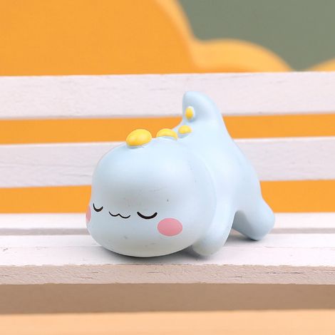 Figurine Animalière Miniature Résine Déco Bureau Cute Dino Petit Décor Table Dashboard Automobile Ornement Animal Compagnon Pensée Unique Artisanat Durabilité Pierre Ancienne (1/5)