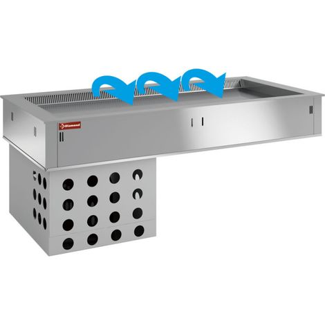 Elément top réfrigéré - ventilé - 2x GN 1/1 - Diamond (1/5)