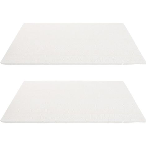 Panneaux Isolants Ignifuges en Fibre Céramique 5 Mm – Lot de 2 – Isolation Thermique Haute Température pour Poêle à Bois, Four à Pizza et Cheminée Industrielle (1/5)