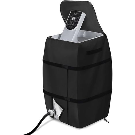 Couvercle de Pompe de Chauffage de Spa, imperméable à l'eau et à la poussière pour Spa, Couvercle de Pompe isolé pour Baignoire extérieure (1/5)