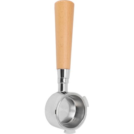 Bodenloser Kaffeefilterhalter, 3 Halterungen, ultrafeiner Filter, abnehmbarer ergonomischer Griff für Kaffeemaschine (1/5)