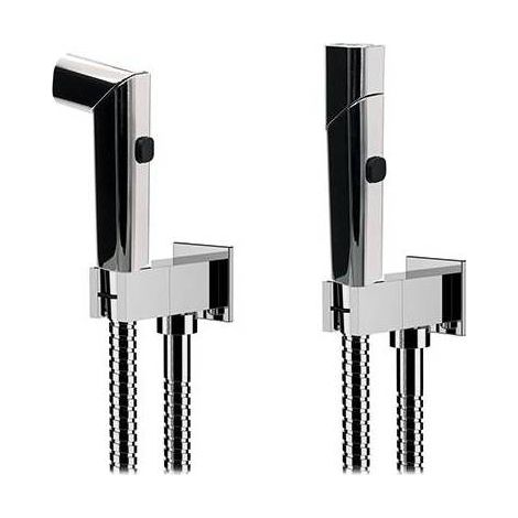 KIT DE DOUCHE SHUT-OFF IDROSCOPINO DOUBLE FONCTION QUADRA Dimensions : Chrome