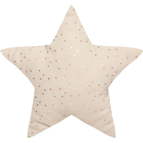Cuscino per bambini berlingot stella beige 40x40cm - Atmosphera créateur d'intérieur (1/3)