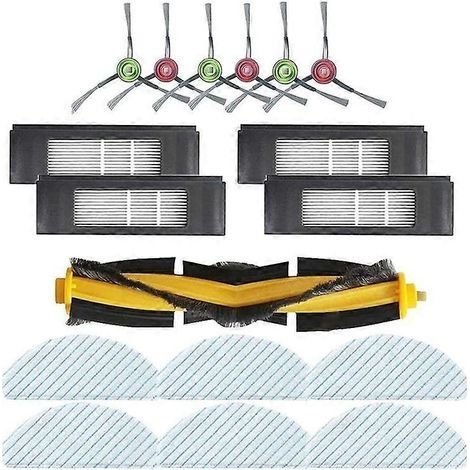 Lot de 17 pièces de rechange/accessoires compatibles avec l'aspirateur Yeedi Vac 2 Pro (1/5)