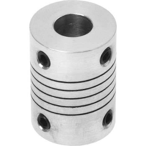 Accouplement à poutre hélicoïdale pour arbre moteur 8 mm à 8 mm D18L25