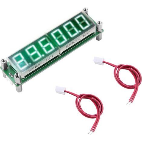 Frequenzmesser, PLJ-6LED-H Digitaler Signalfrequenzzähler Cymometer 1MHz - 1000MHz mit LED-Anzeige (grüne Schrift) (1/5)