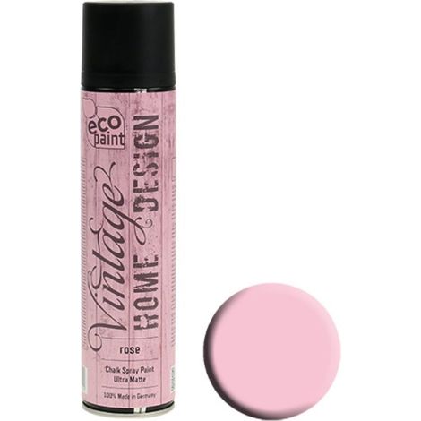 Colorante / Vernice spray opaca "Vintage home design da 400 ml / Rose (1/5)
