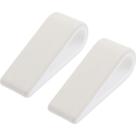 Support Réglable pour Ordinateur Portable en Plastique Blanc, Lot 2 Pièces (1/5)