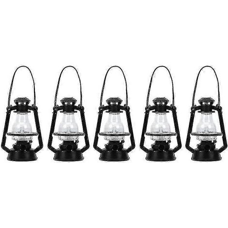 Lot de 5 lampes à pétrole (1/3)