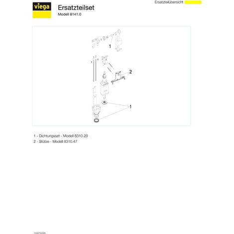 VIEGA 611255 Kit de conversion 8141.0 (1/4)