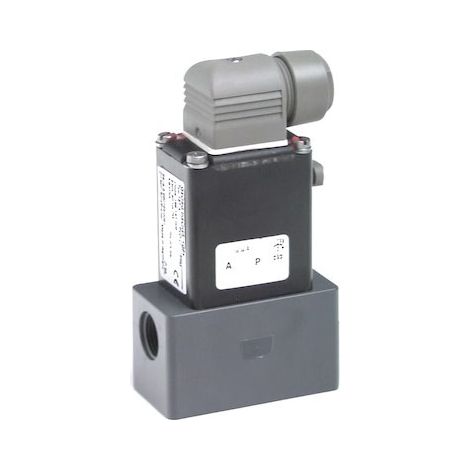GF Magnetventil 157 PVC-U/EPDM 230VAC 3/8" IG / DN4